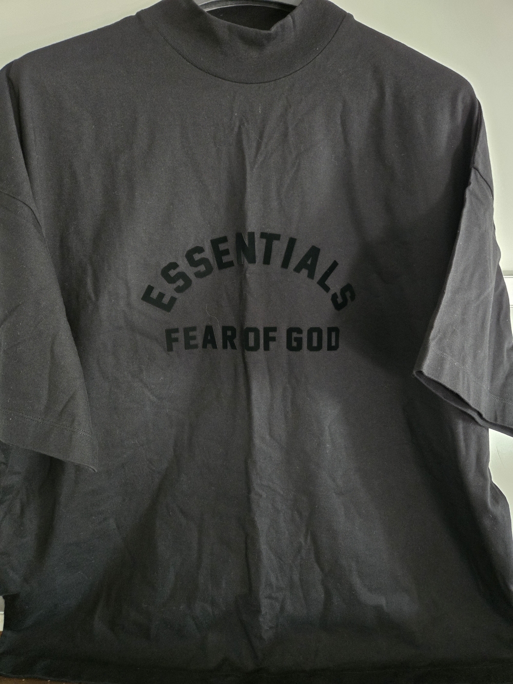 Fear of God Essentials Black Graphic Tee